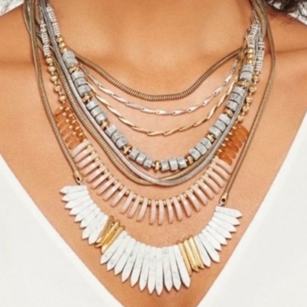 Stella & Dot Ezra Statement Necklace